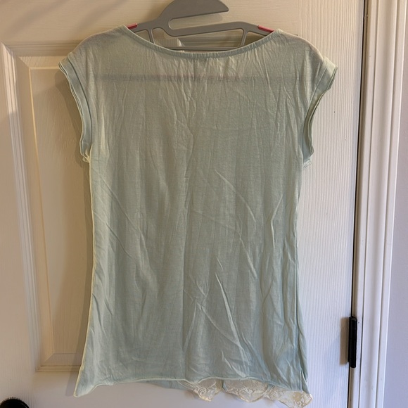 Anthropologie Lace Tee Top, Size XS, NWOT - Picture 4 of 4
